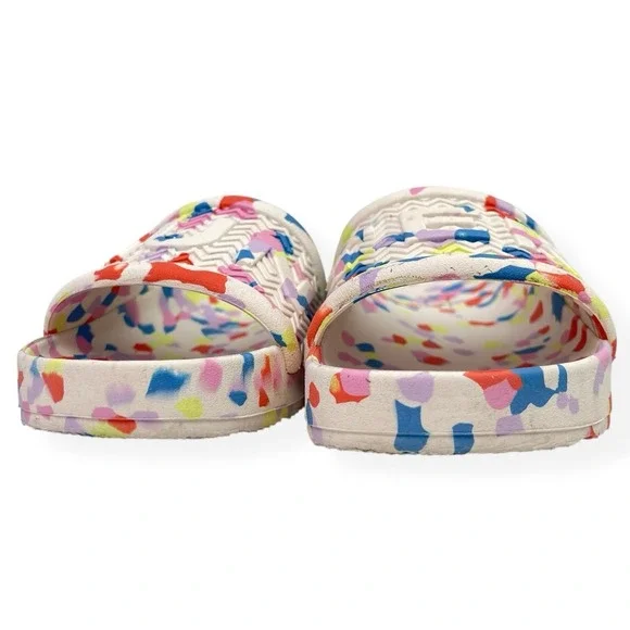 Hunter Original Marble Slide Lightweight Sandals Womens Sz 8 Shaded White EUC - Picture 8 of 12